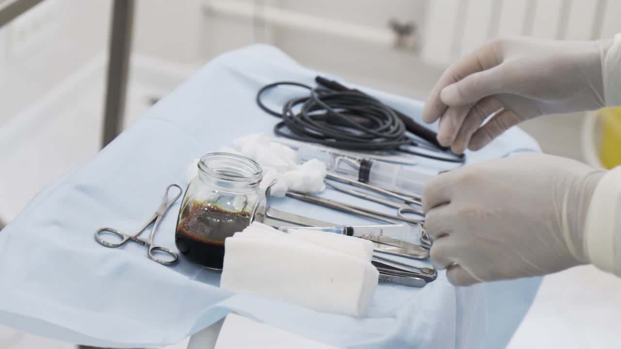 configuración del instrumento quirúrgico