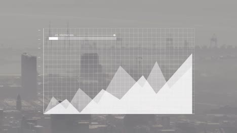 Animation-of-data-processing-over-cityscape