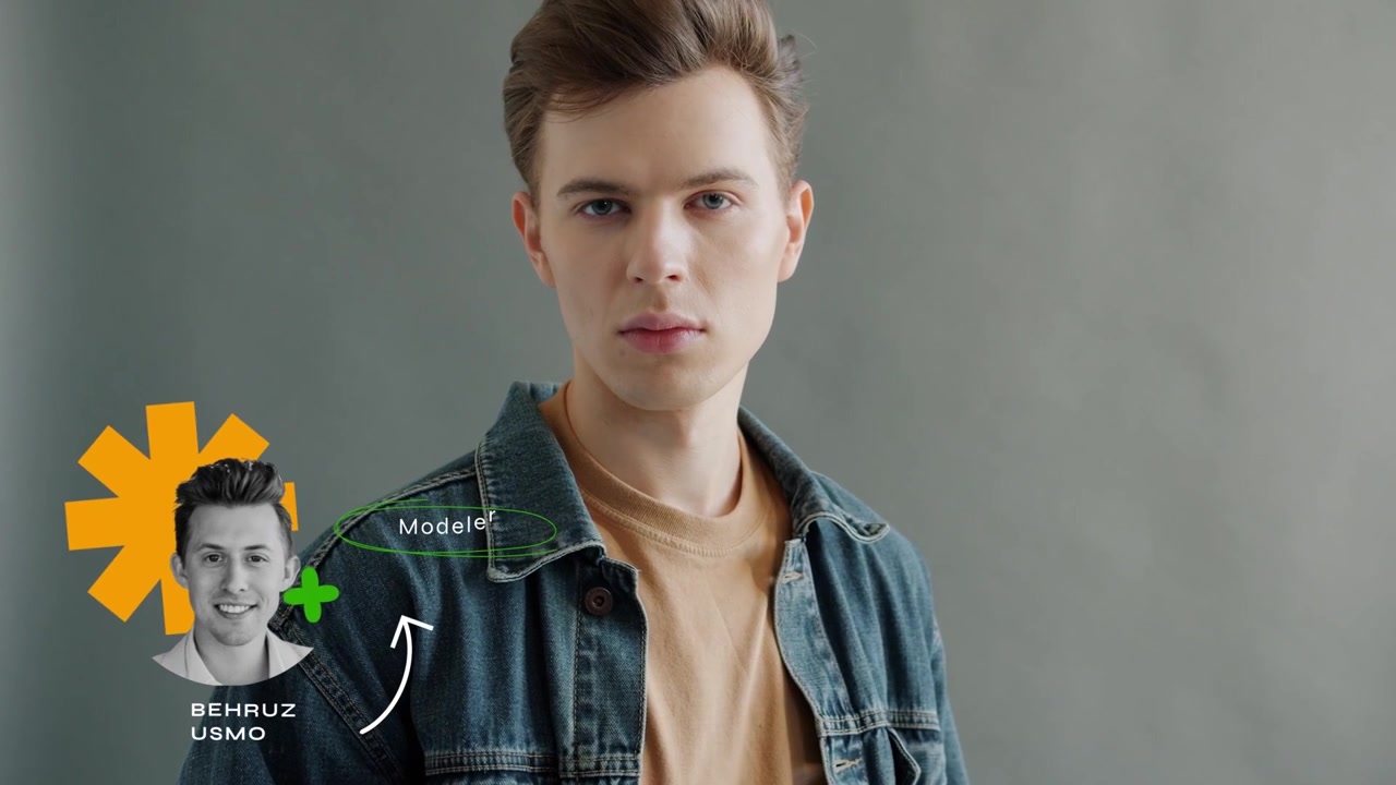 Modern Lower Thirds Graphics Featuring Diverse Professionals