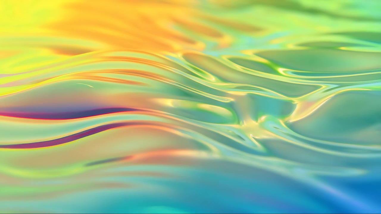 Abstract Fluid Motion Background 4K
