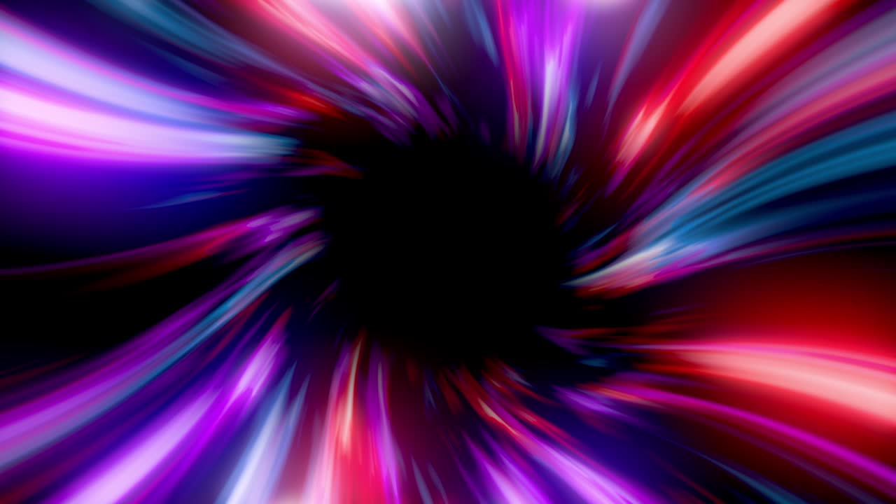 colorful abstract swirl and spiral motion effect background animation