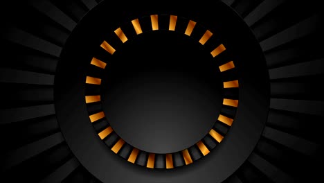 concepto abstracto de tecnología de animación de video corporativa