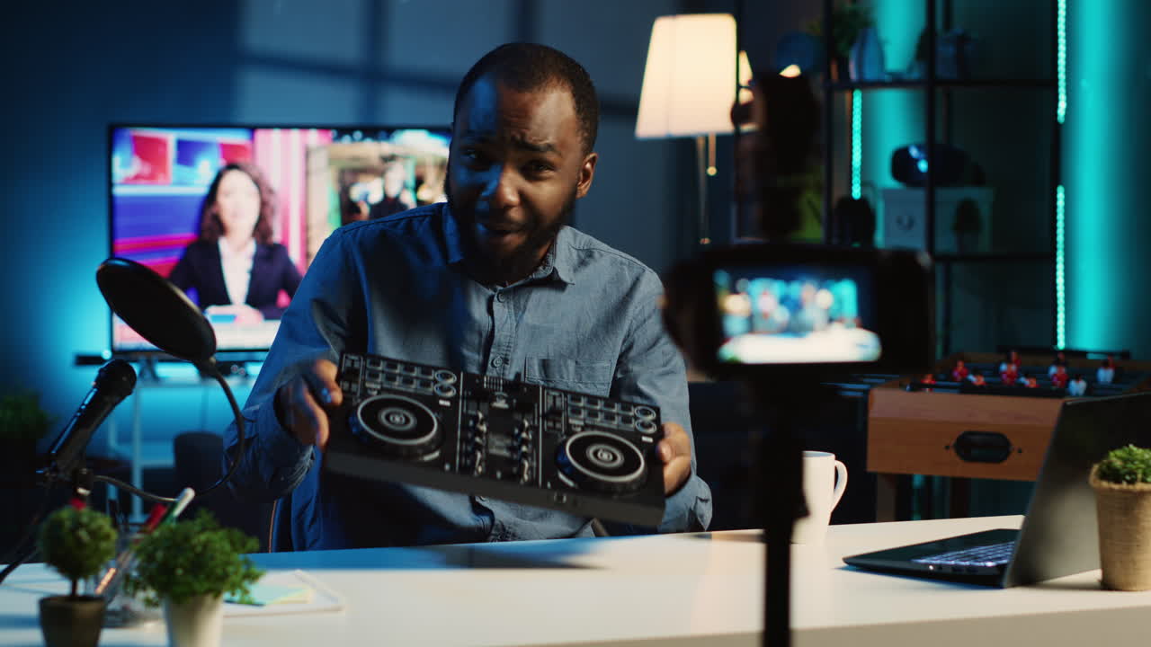 películas influyentes dj mezclador de sonido unboxing