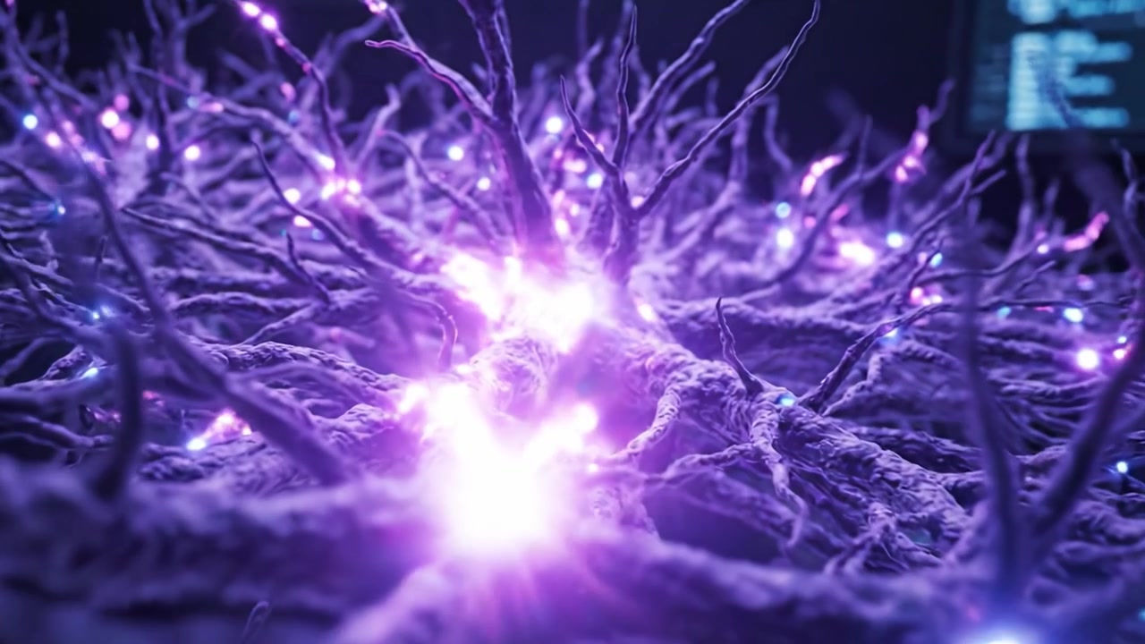 Exploring the Complex Beauty of Neural Structures: A Deep Dive into the Intricate Patterns and Connectivity of Neurons in a Captivating Digital Environment