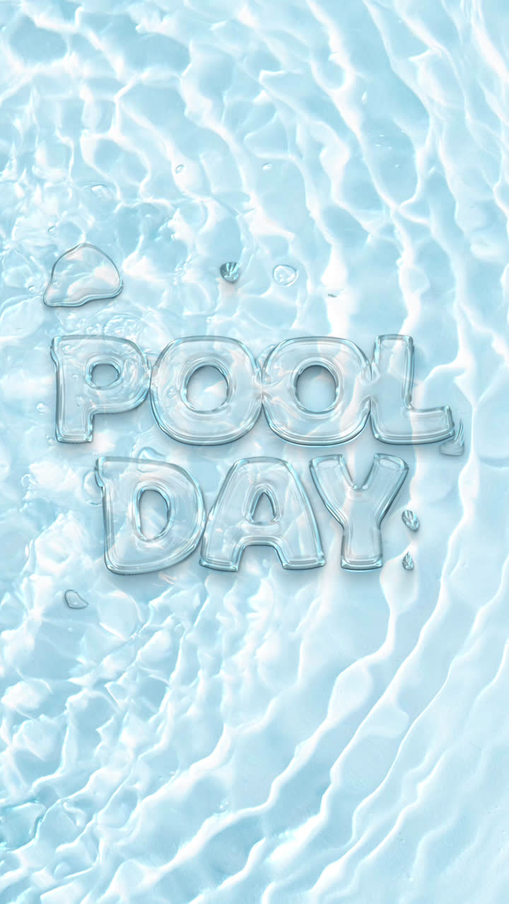 Pool Day Graphic Design