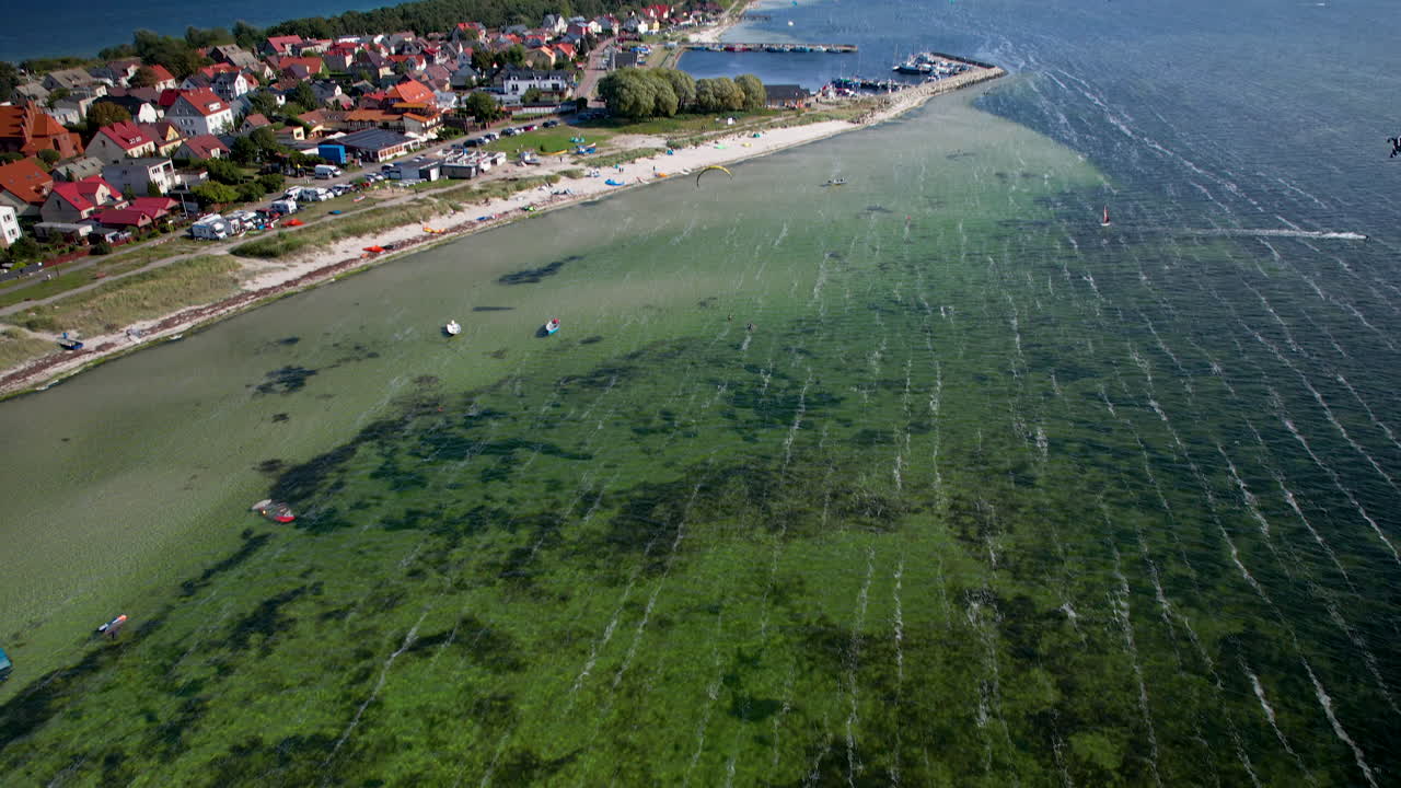 kuźnica dstrict 근처 에 있는 탑 다운 에어텔 - 많은 스포츠 와 관광객 장소 - 평온 한 바다 와  ⁇ 빛 날