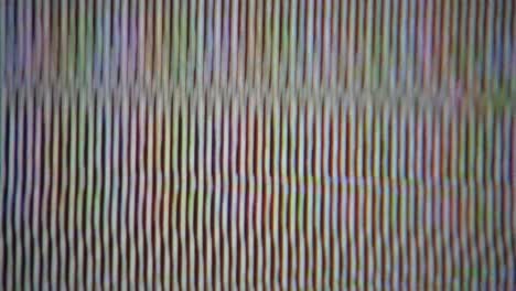 glitch de televisión analógica textura de ruido estático. animación