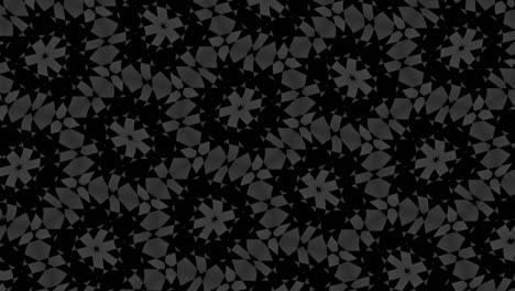 patrón blanco y negro en un fondo mínimo.