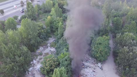 Burning-of-garbages-in-the-outskirts-somewhere-in-Romania