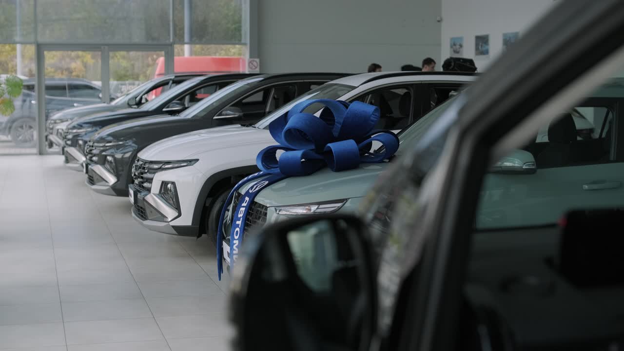 Cars at a Dealership