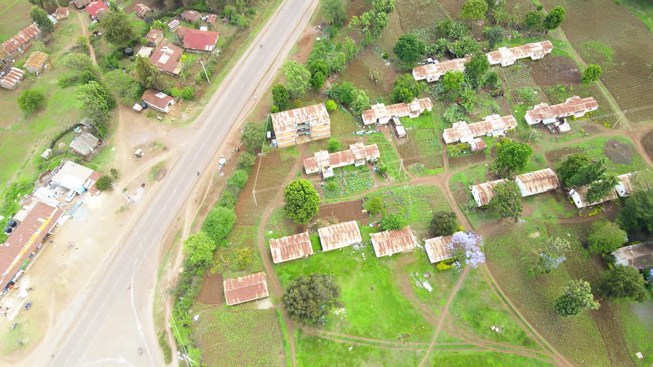 asentamientos rurales de áfrica, casas rurales de kenia, granjas de agricultura verde, asentamientos pobres de áfrica, casas rurales de kenia