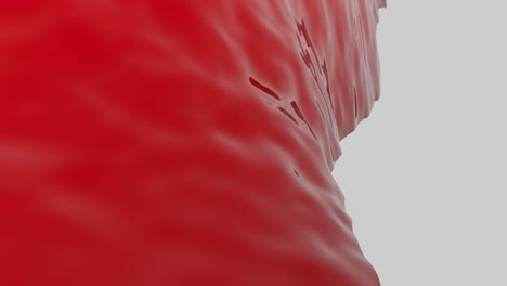 abstract red wave texture