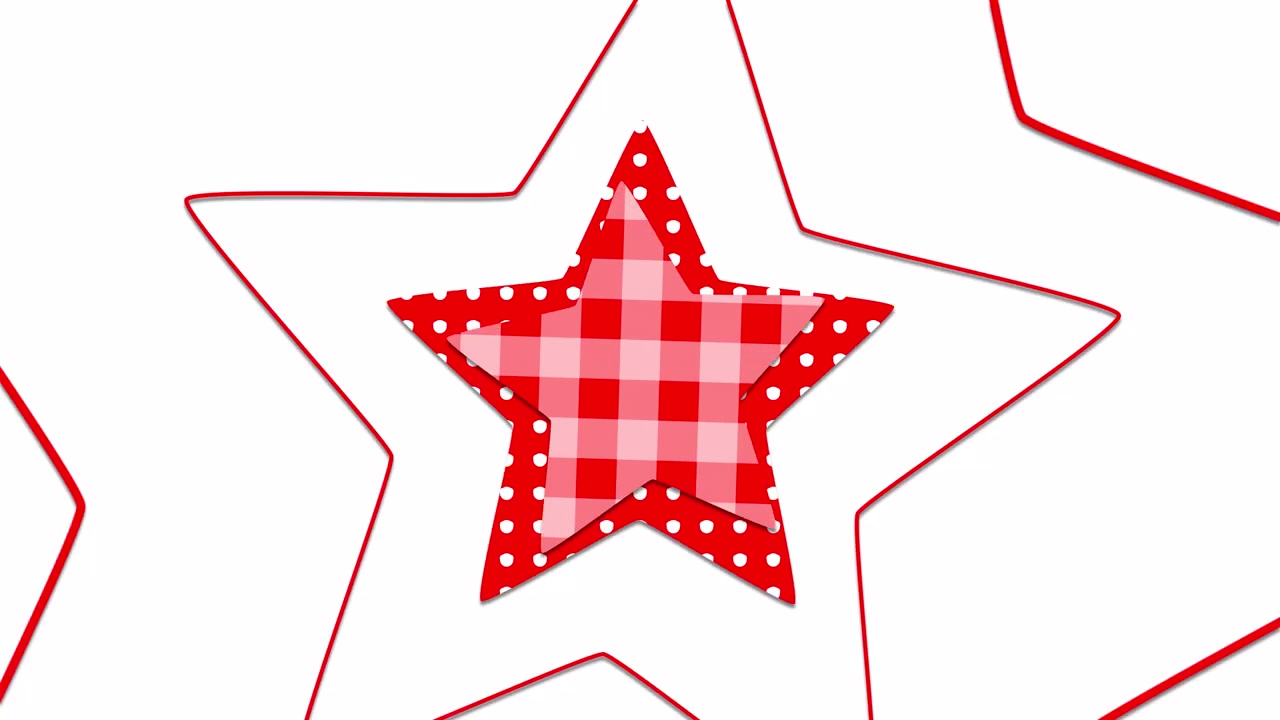 Sfondo con motivo a stelle rosso e bianco