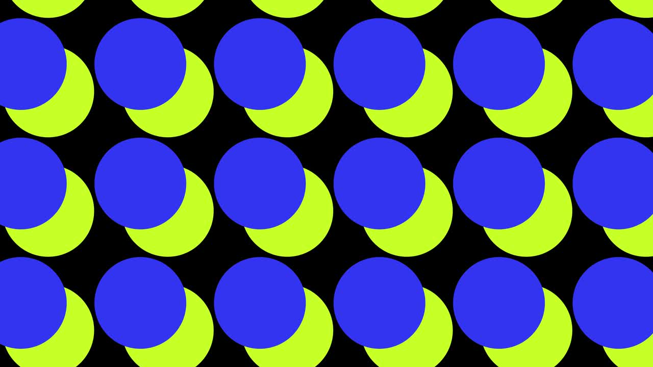 Polka dot dot background motion graphics