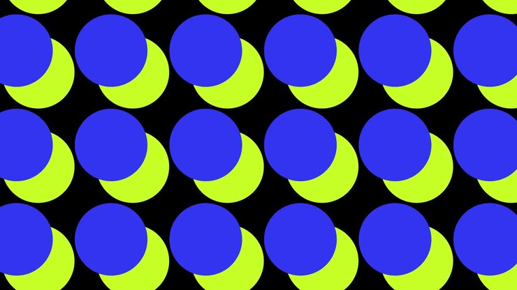 Polka dot dot background motion graphics