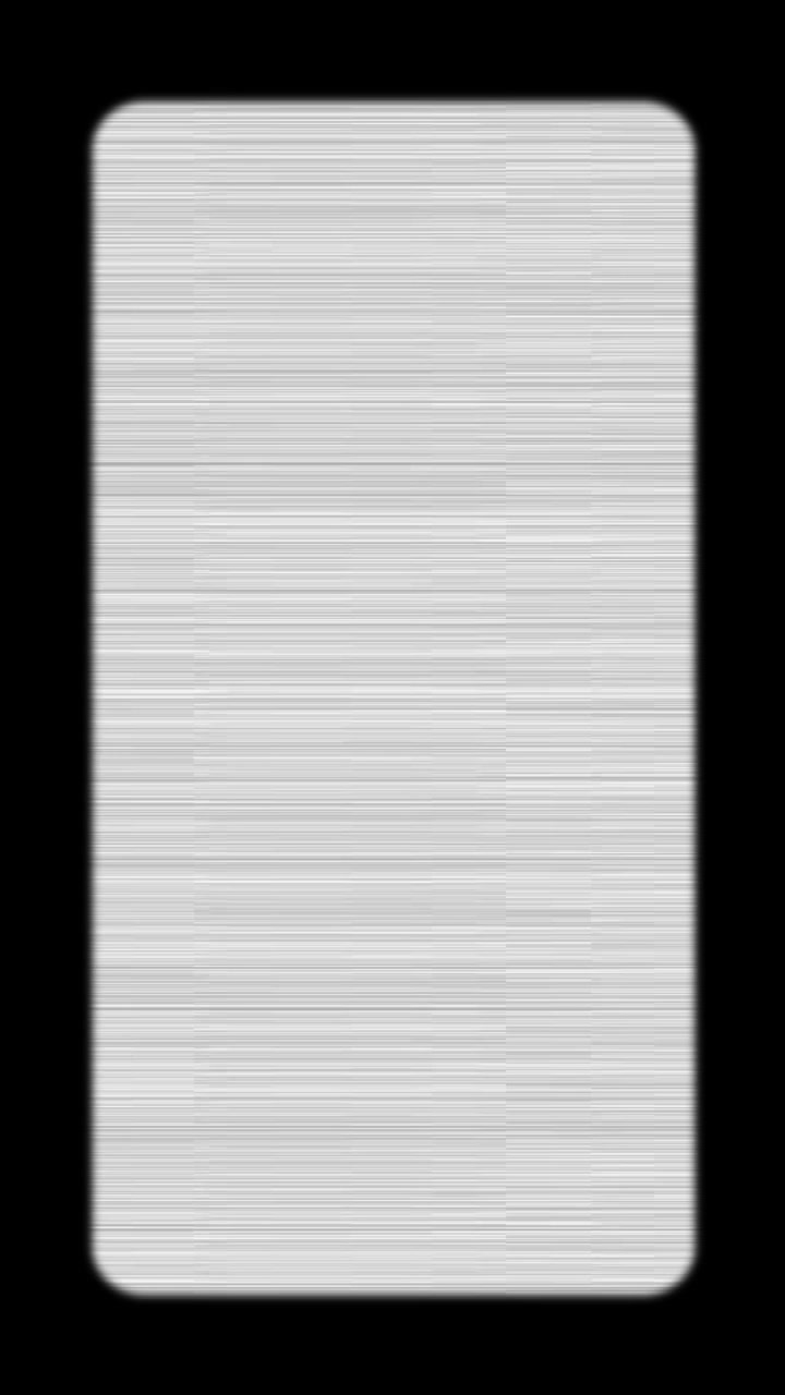 Animated White Rectangle with Moving Horizontal Lines on Black Background