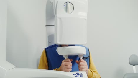 procedimiento de rayos x dentales