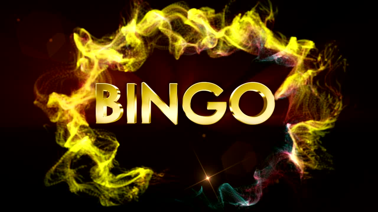 Animazione di rendering testo BINGO Gold, Sfondo