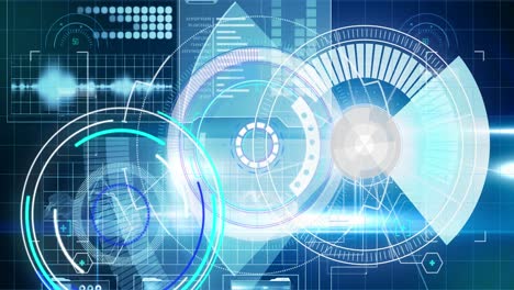 Animation-of-scopes-scanning-and-data-processing-over-digital-screen