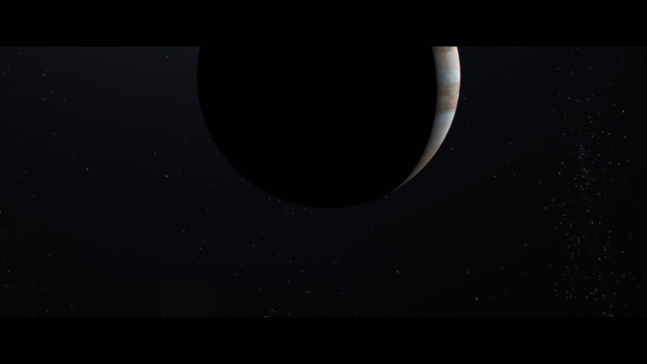 Jupiter planet viewed from space