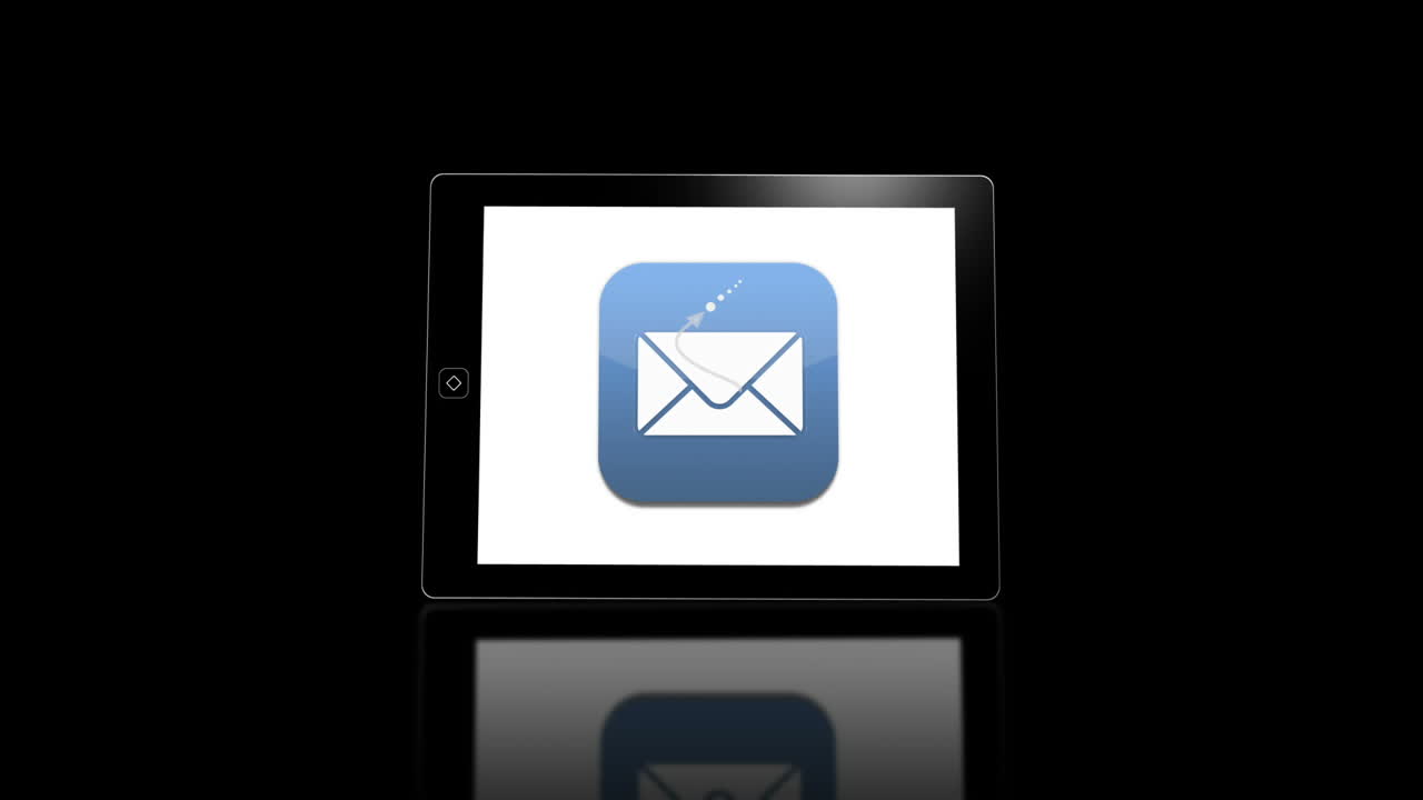 Media device screens showing app icons