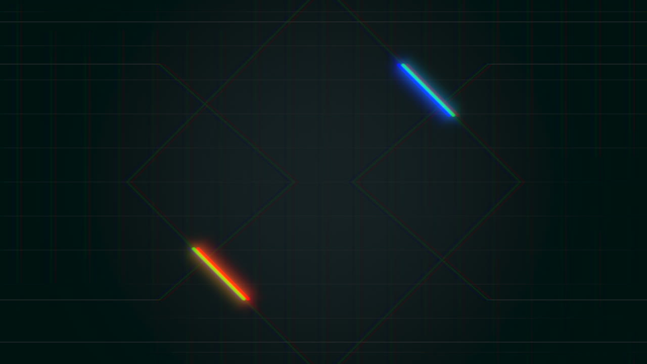 pantalla de computadora digital con líneas y cuadrícula