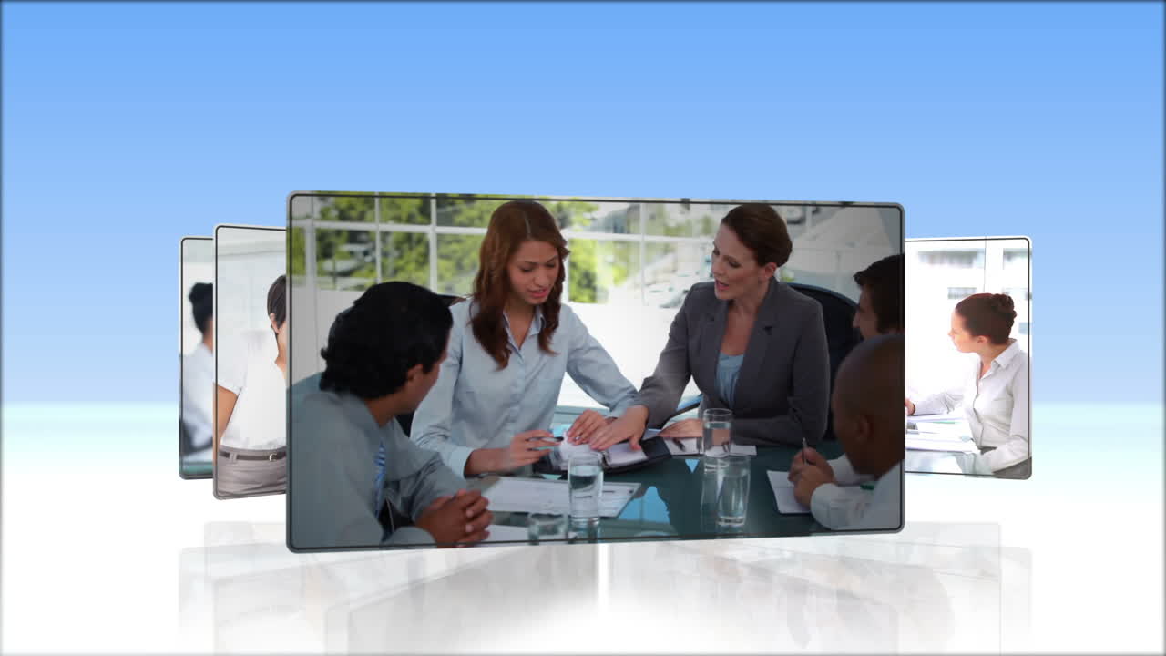 videos de hombres de negocios trabajando