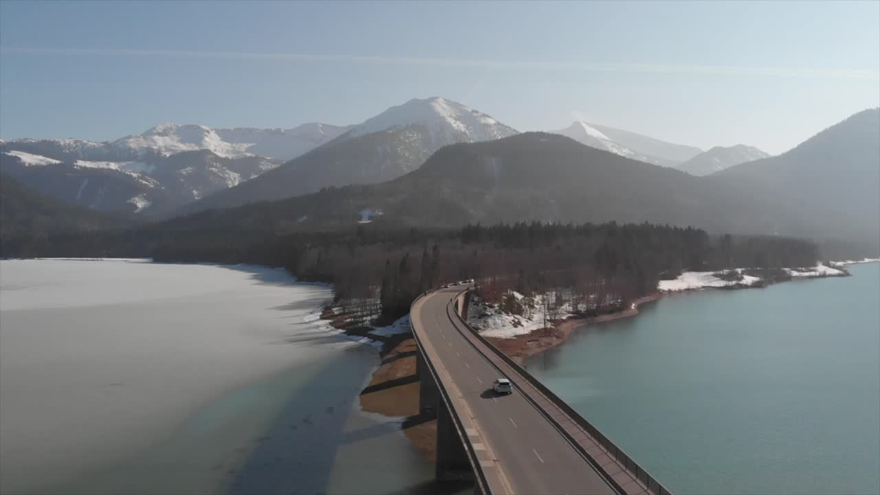 silvensteinsee 뮌헨 독일에서 다리