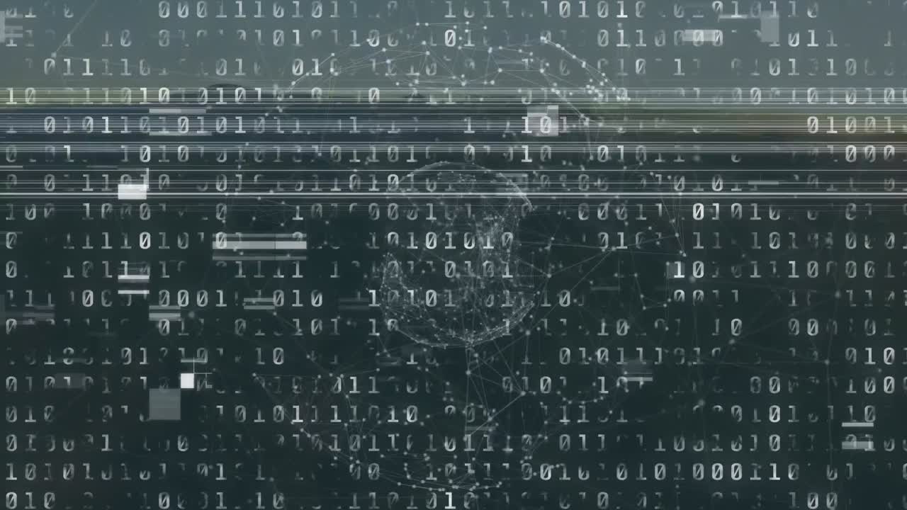 animación del globo y procesamiento de datos sobre el paisaje