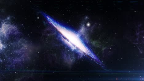 the milky way galaxy moves in the universe