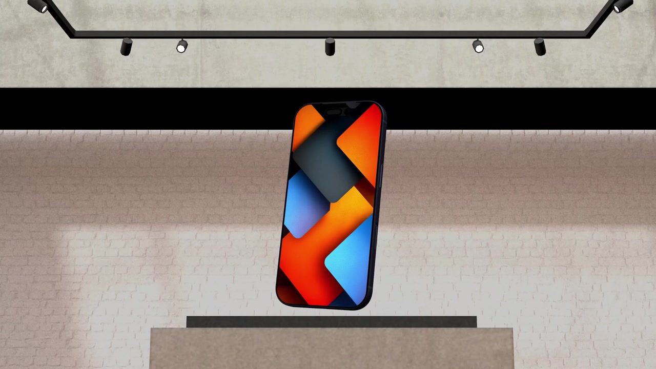 Interfaccia app mobile 17 Pro Max