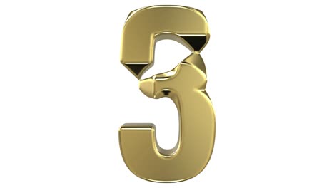 transformation of the "3" digit into the "5" digit and reverse