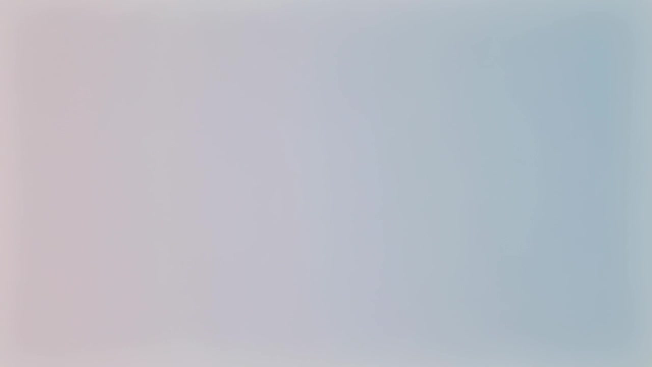 Displaying abstract wide gradient onscreen on playback starting shifting pink to blue as backdrop