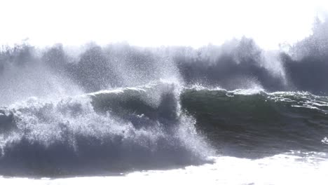 view of waves on seashore