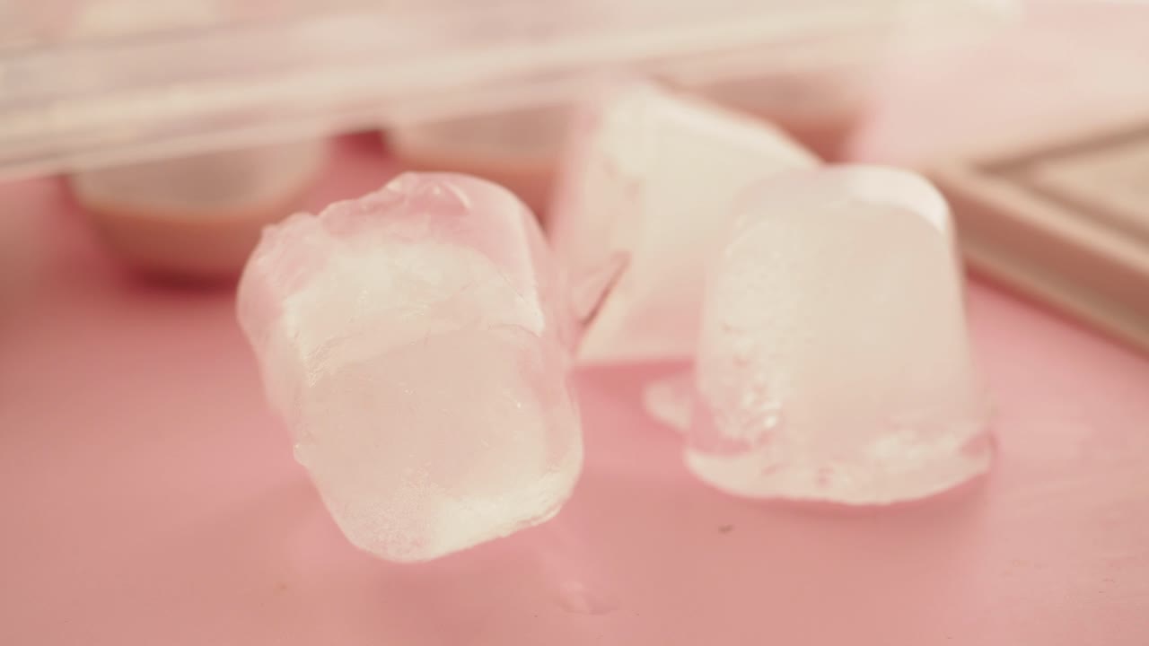Ice Cubes in Tray