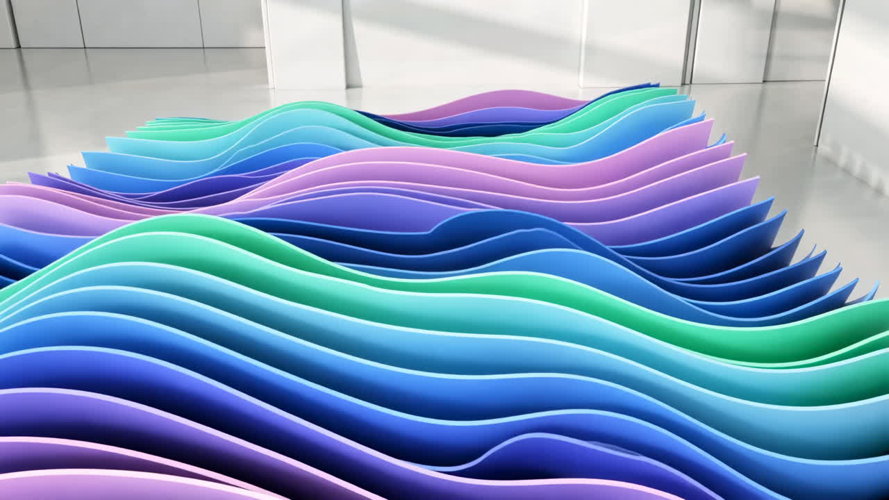 Colorful Abstract Waves
