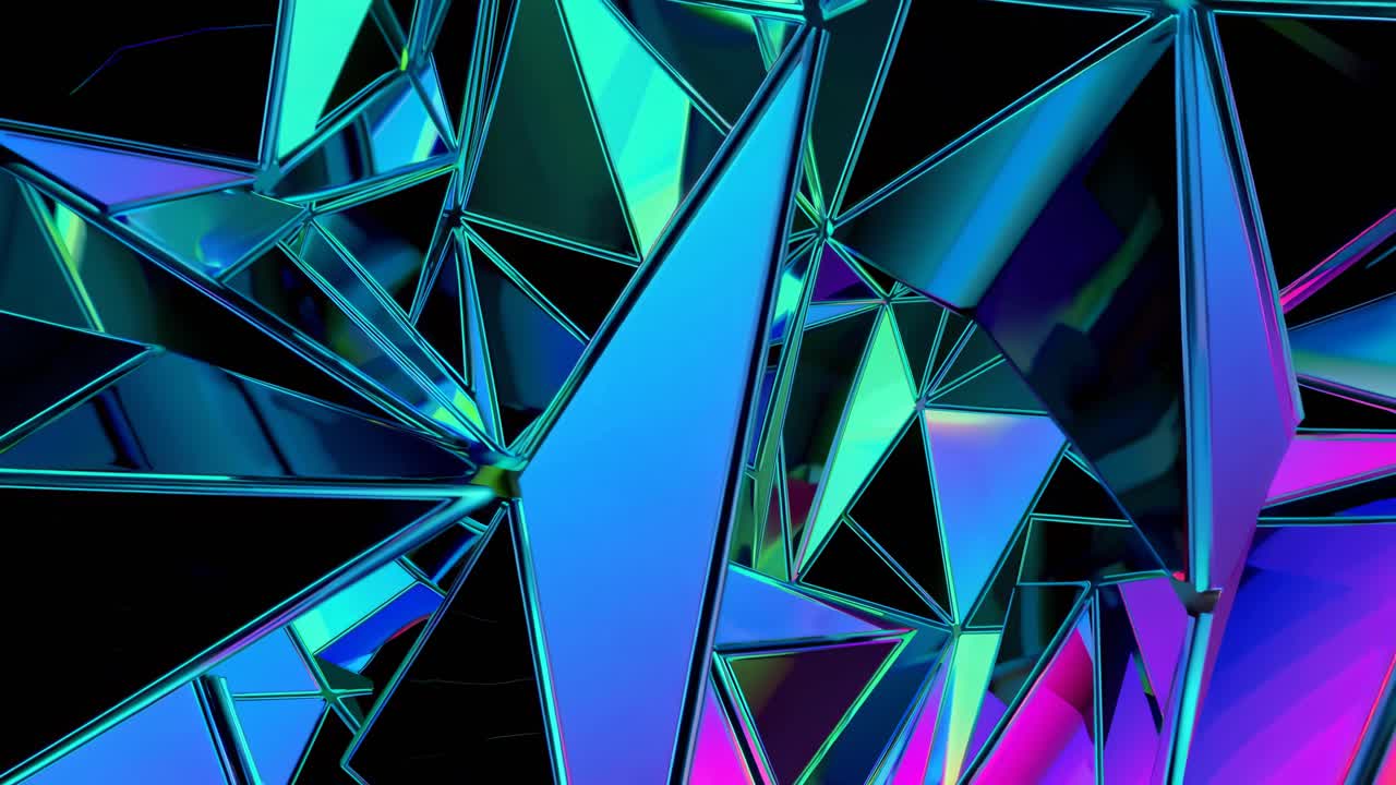 fondo geométrico triangular abstracto