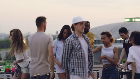 rooftop party