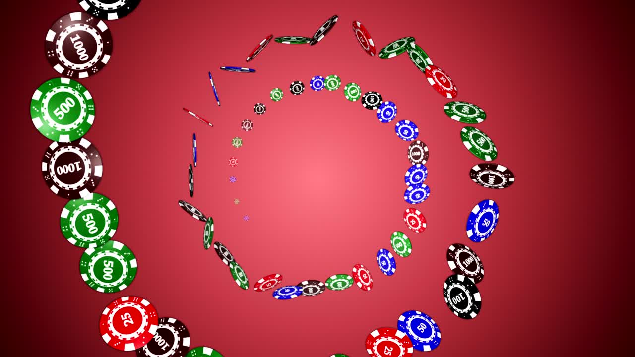 포커  애니메이션, 배경, 렌더링, 루프