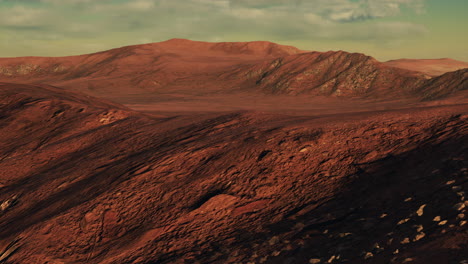 hermosas dunas de arena en el desierto del sáhara al atardecer