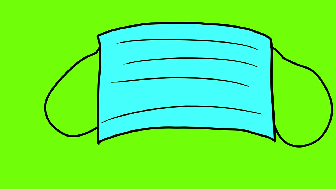 비행 의료 마스크