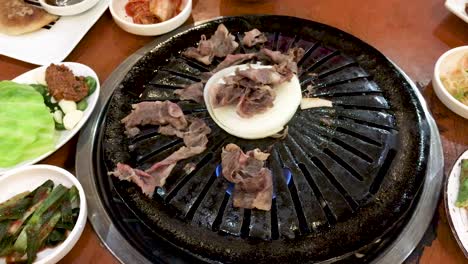 고기 굽기 코란 바베큐 스타일