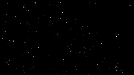 high quality falling snow flakes blizzard 4k loop animation