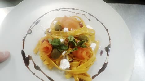 primer plano de la comida de postre