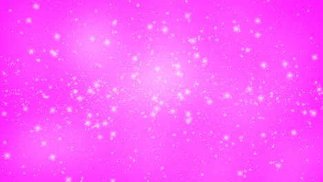 Sterne-Rosa-Video-Abstrakter-Hintergrund