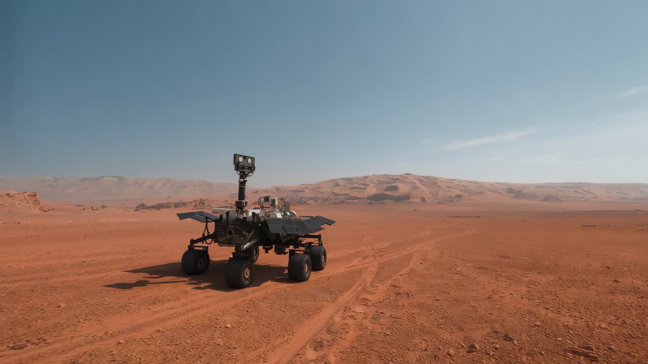 은 행성을 탐사하는 화성 탐사선