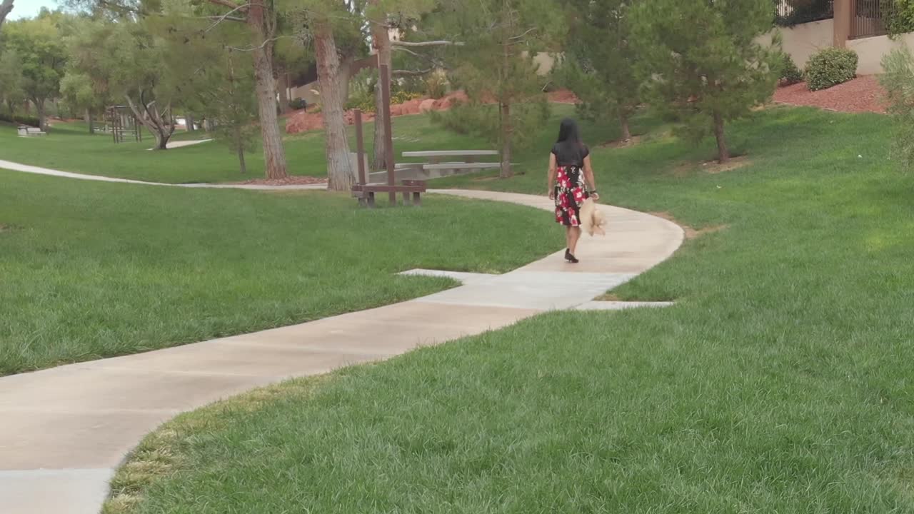 서머린 산책로, 아시아 모델, 라스베가스 스카이라인 uhd