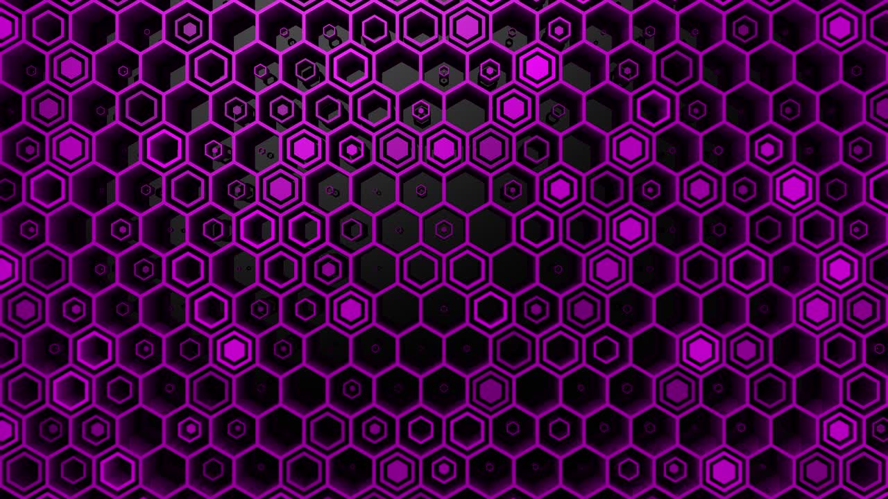 el fondo de los hexágonos