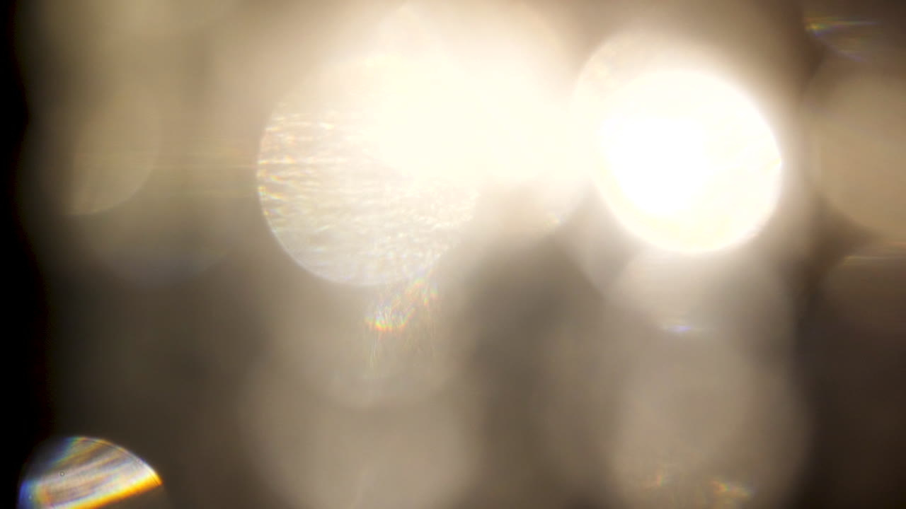 추상적인 보케 조명