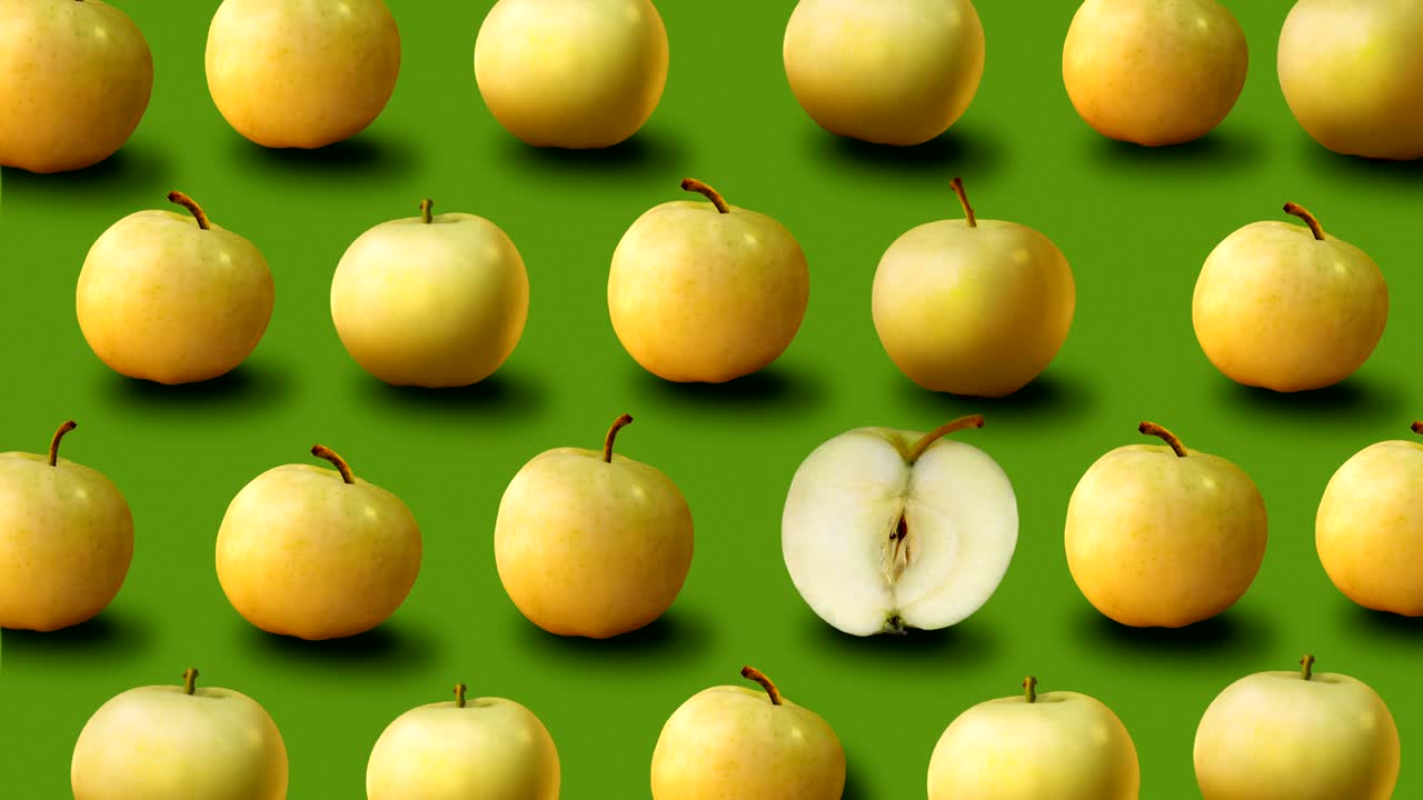 신선한 사과에서 배경